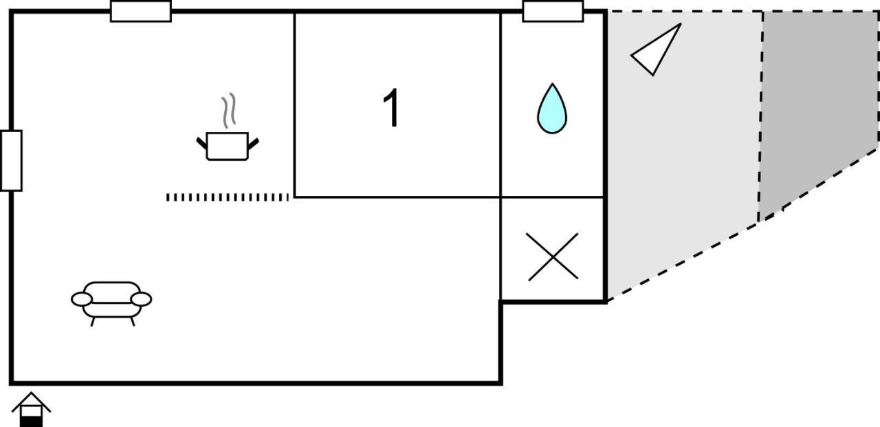 1 Bedroom Awesome Home In ポスティレ エクステリア 写真